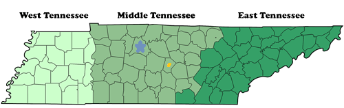 Grand Divisons of Tennessee Woodbury