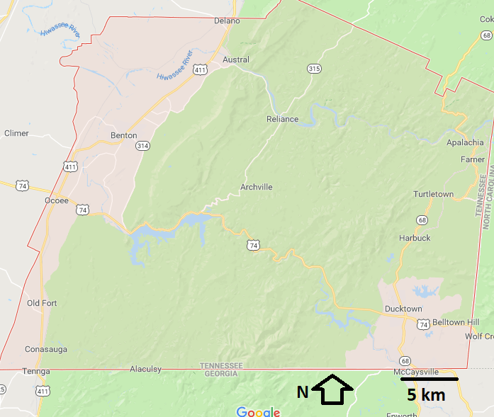 Polk County Map Google